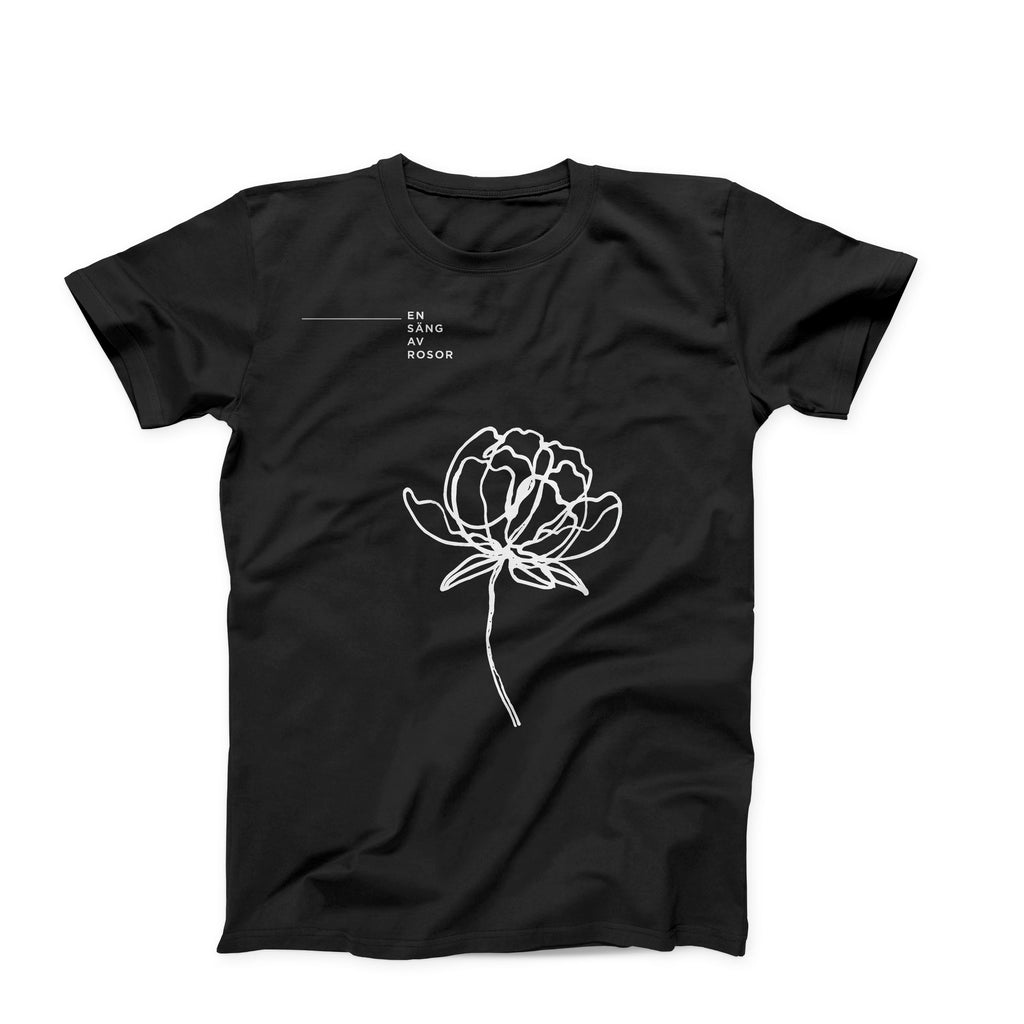 Darin - En Säng Av Rosor – Stor Ros T-shirt